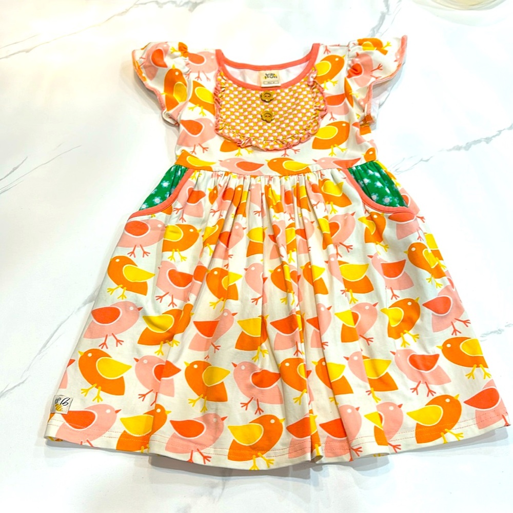 VGUC Wild Flowers dress, with pockets.